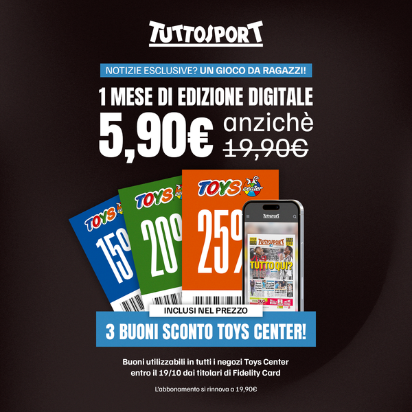 Nuovo Abbonamento Full mensile PROMO - Main Image