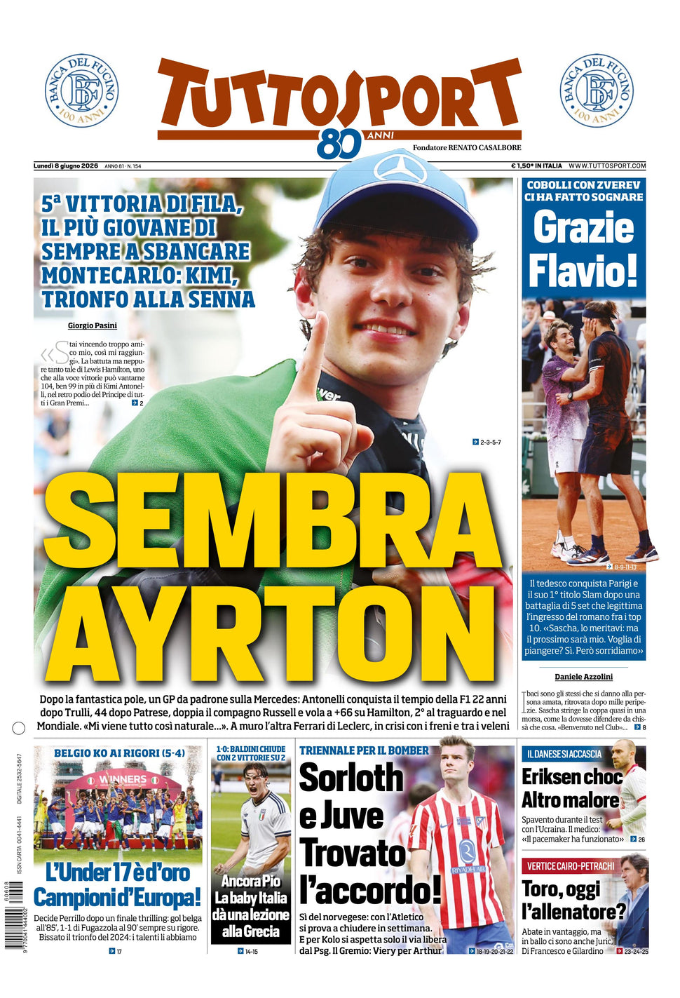 Nuovo TuttoSport - Nazionale - 30 Giorni bundle Full