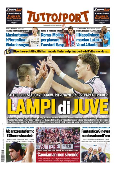 Tuttosport - Nazionale - 7 Giorni