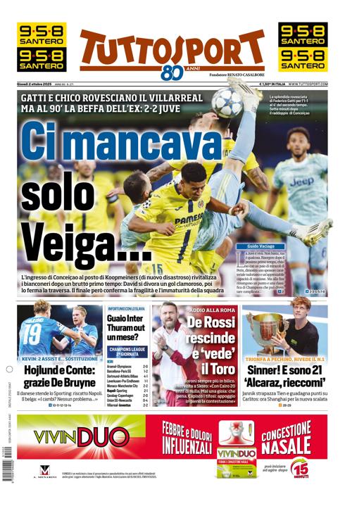 Tuttosport - Nazionale - 7 Giorni