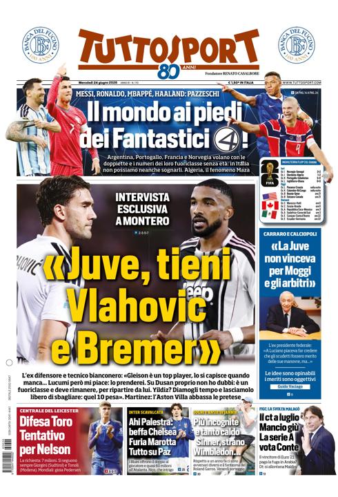 Tuttosport - Nazionale - 7 Giorni