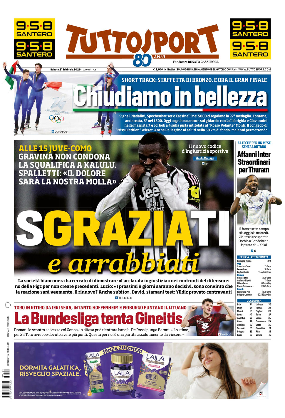 Nuovo TuttoSport - Nazionale - 30 Giorni bundle Full
