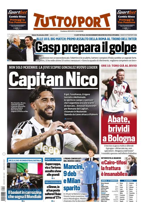 Tuttosport - Nazionale - 7 Giorni