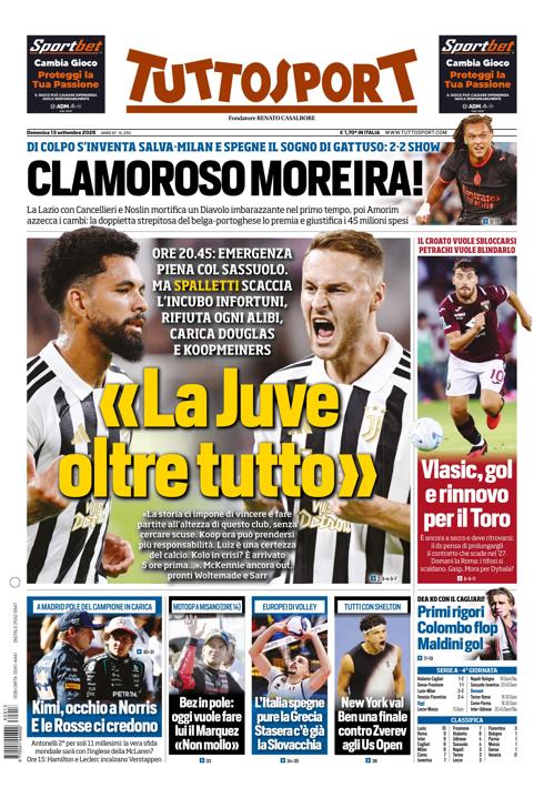 Tuttosport - Nazionale - 7 Giorni