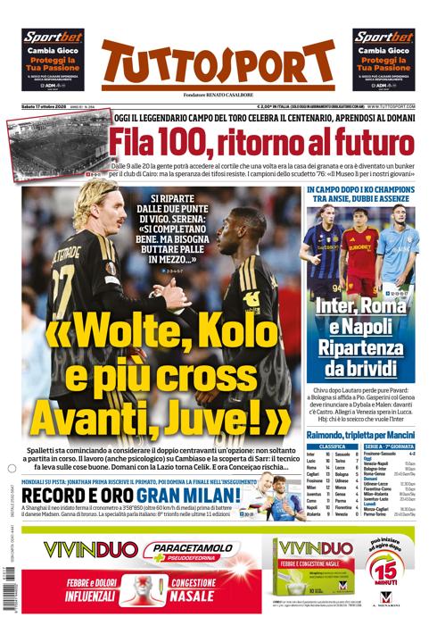 Tuttosport - Nazionale - 7 Giorni
