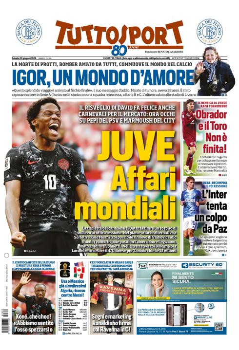 Tuttosport - Nazionale - 7 Giorni