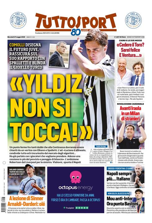 Tuttosport - Nazionale - 7 Giorni