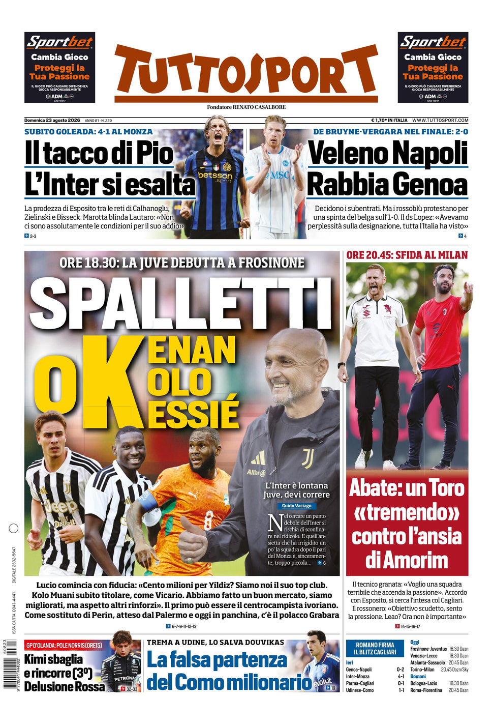 Nuovo TuttoSport - Nazionale - 30 Giorni bundle Full
