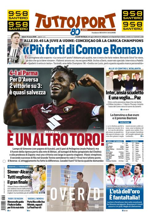 Tuttosport - Nazionale - 7 Giorni