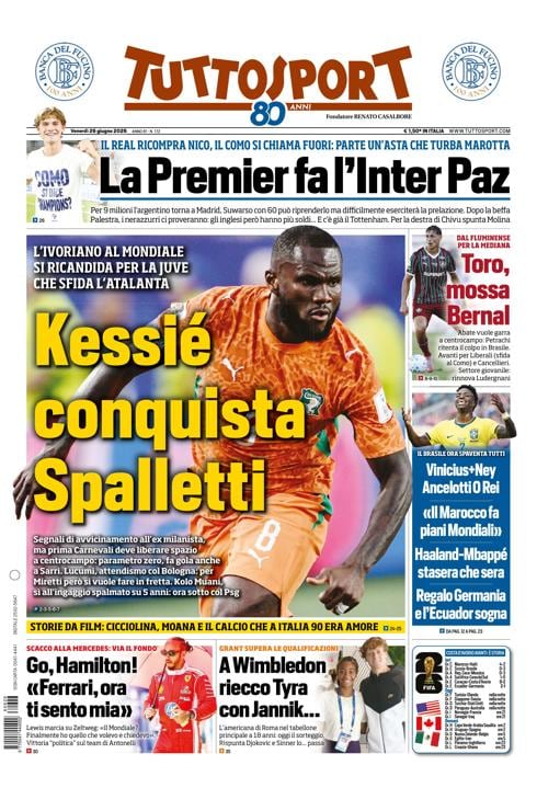 Tuttosport - Nazionale - 7 Giorni