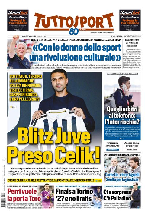 Tuttosport - Nazionale - 7 Giorni