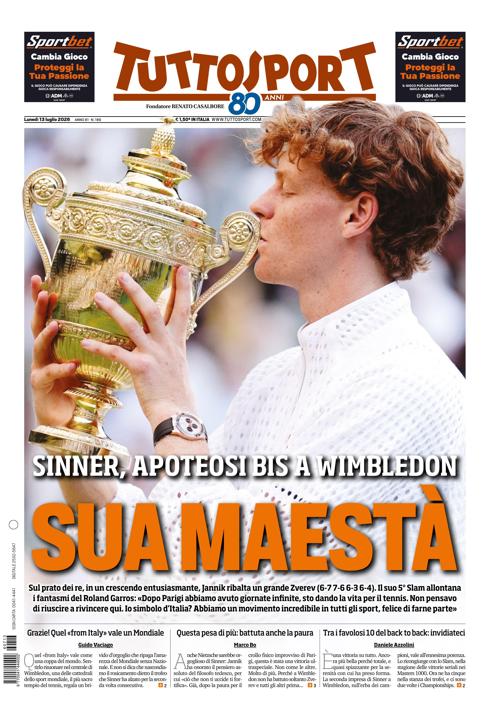 Tuttosport - Nazionale - 7 Giorni