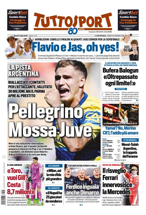 Tuttosport - Nazionale - 7 Giorni