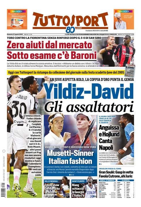 Tuttosport - Nazionale - 7 Giorni