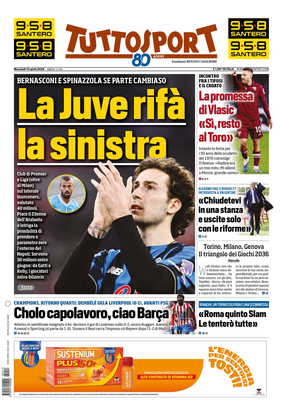 Nuovo TuttoSport - Nazionale - 30 Giorni bundle Full