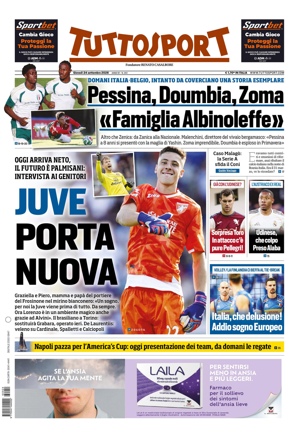 Nuovo TuttoSport - Nazionale - 30 Giorni bundle Full