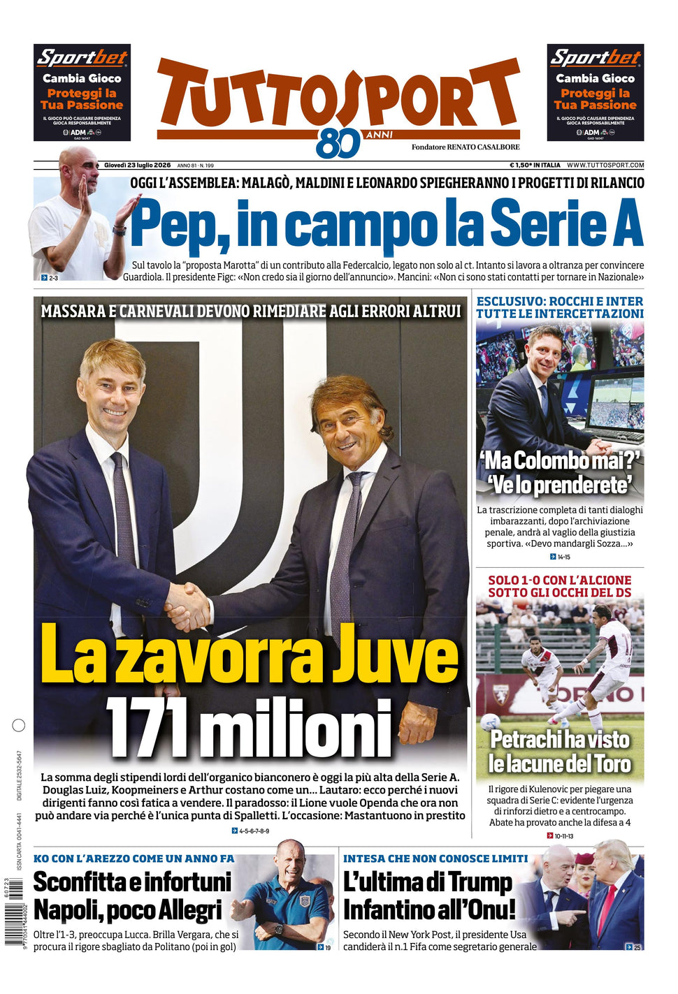 Nuovo TuttoSport - Nazionale - 30 Giorni bundle Full