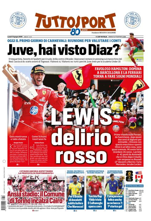 Tuttosport - Nazionale - 7 Giorni
