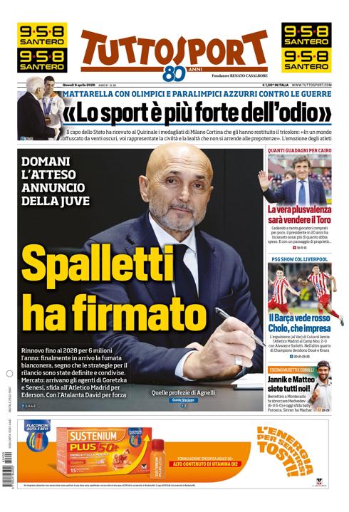 Tuttosport - Nazionale - 7 Giorni