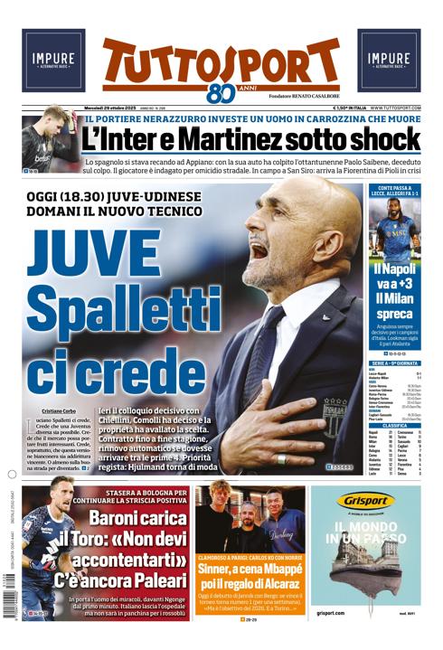 Tuttosport - Nazionale - 7 Giorni