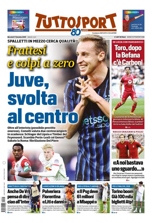 Tuttosport - Nazionale - 7 Giorni