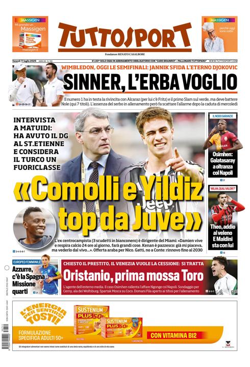 Tuttosport - Nazionale - 7 Giorni