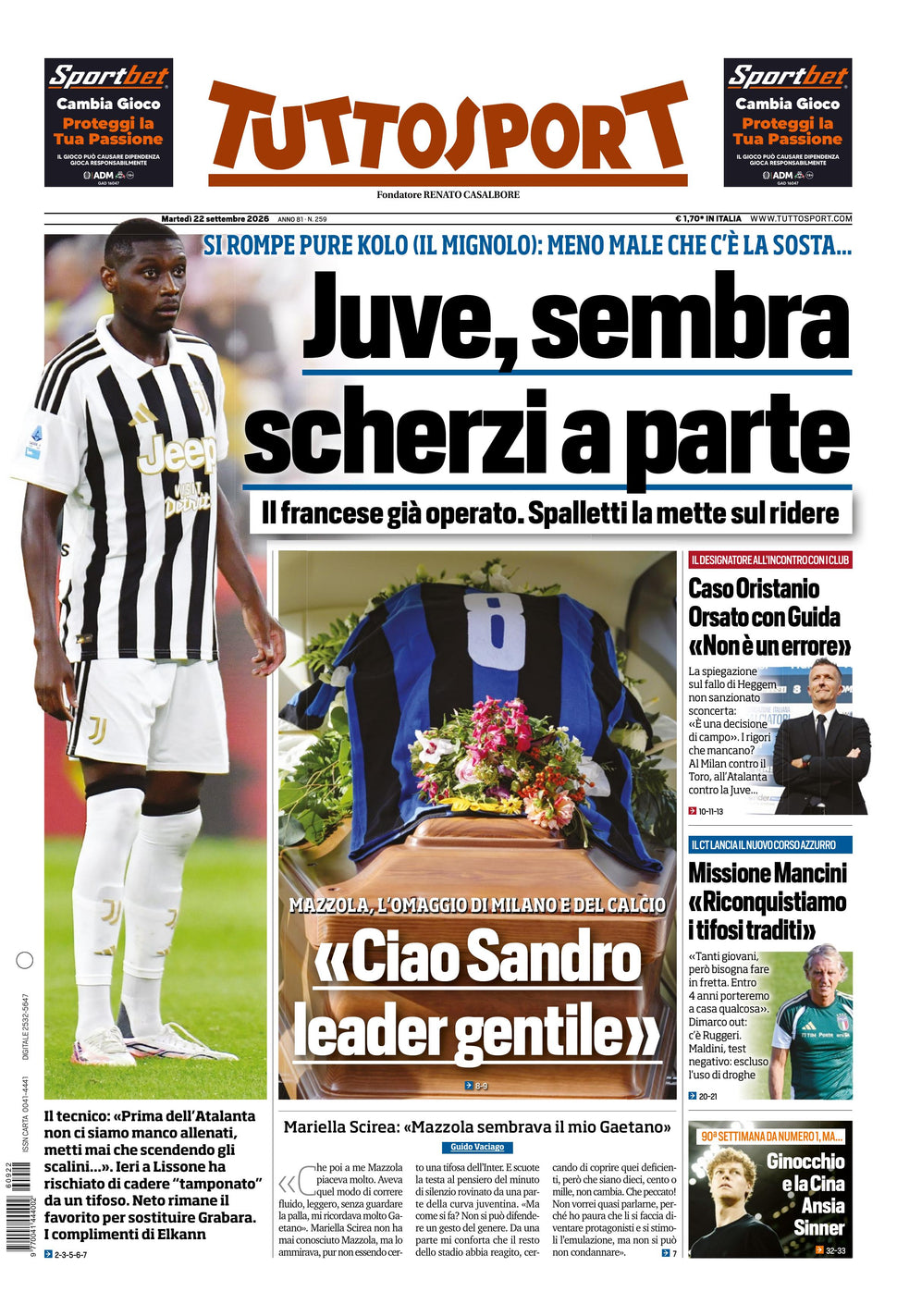 Nuovo TuttoSport - Nazionale - 30 Giorni bundle Full