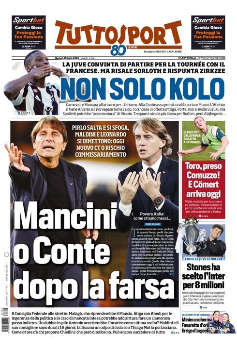 Tuttosport - Nazionale - 7 Giorni
