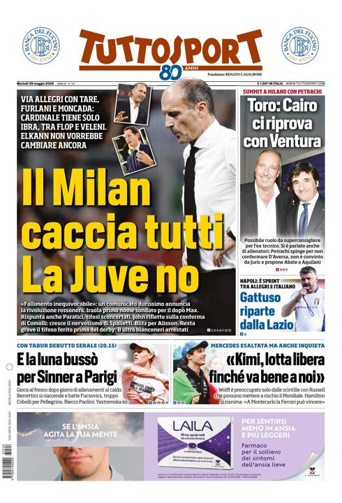 Tuttosport - Nazionale - 7 Giorni