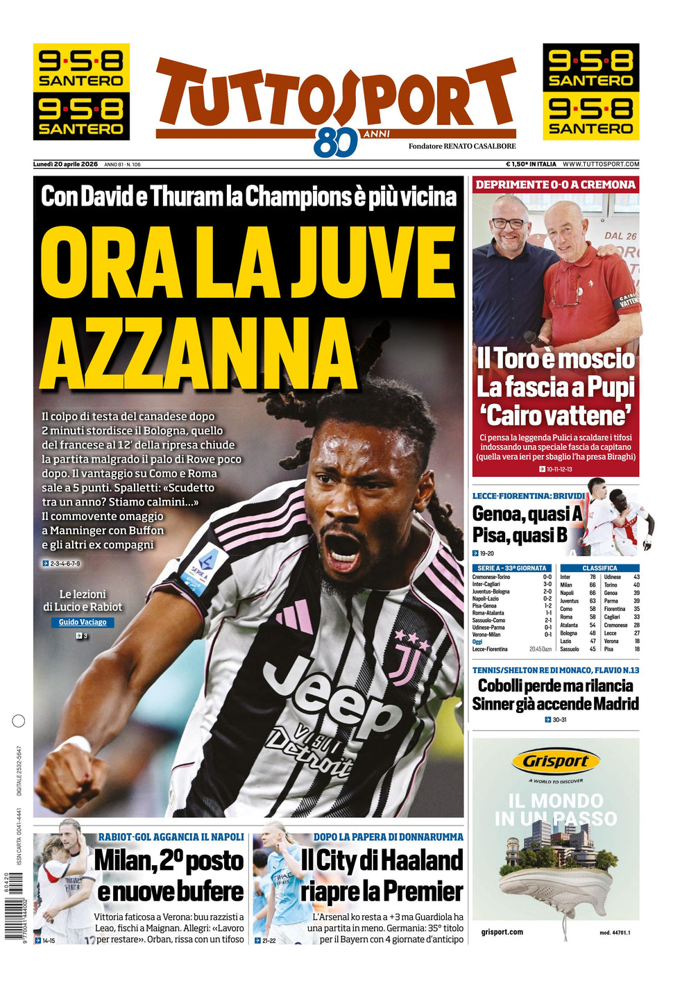 Nuovo TuttoSport - Nazionale - 30 Giorni bundle Full