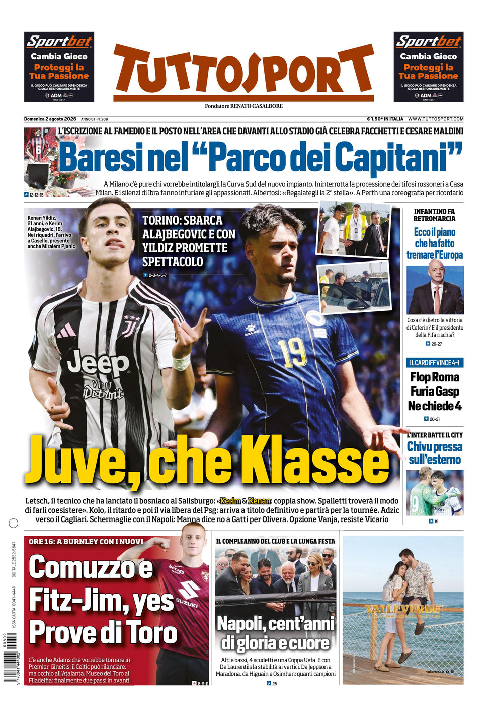 Nuovo TuttoSport - Nazionale - 30 Giorni bundle Full