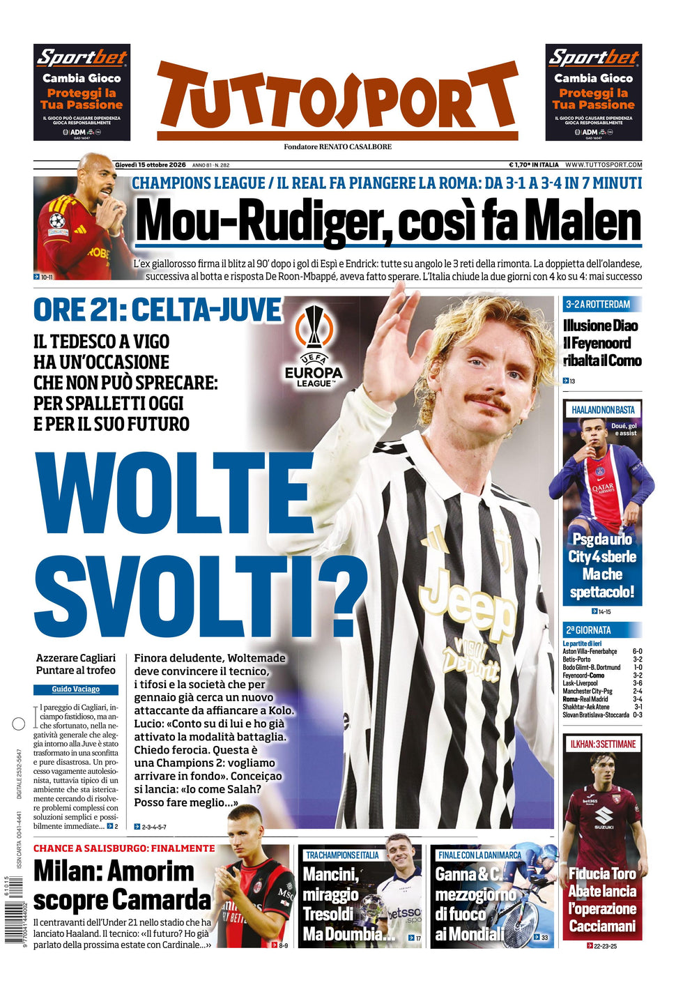 Nuovo TuttoSport - Nazionale - 30 Giorni bundle Full