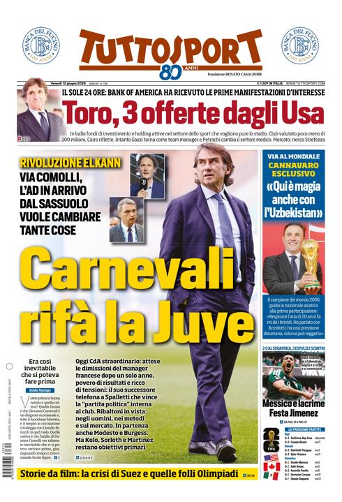 Tuttosport - Nazionale - 7 Giorni