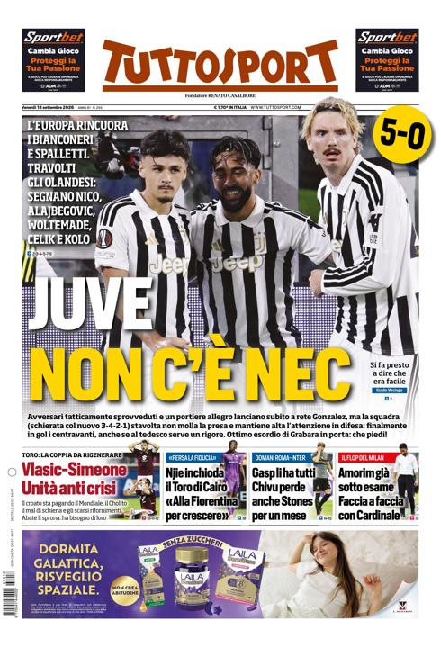 Tuttosport - Nazionale - 7 Giorni