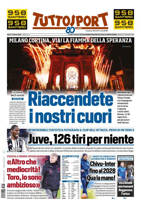 Tuttosport - Nazionale - 7 Giorni
