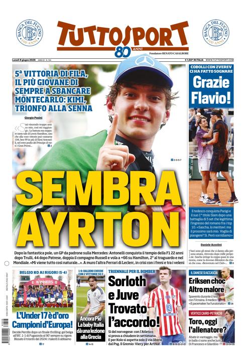 Tuttosport - Nazionale - 7 Giorni