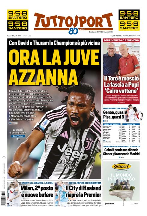 Tuttosport - Nazionale - 7 Giorni
