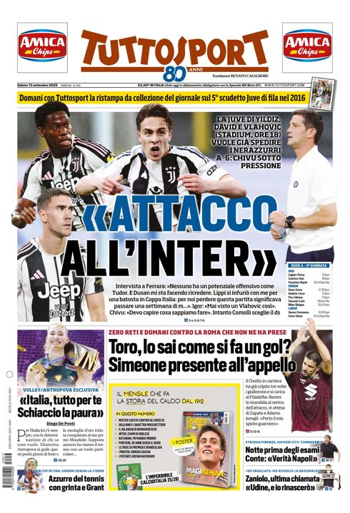 Tuttosport - Nazionale - 7 Giorni