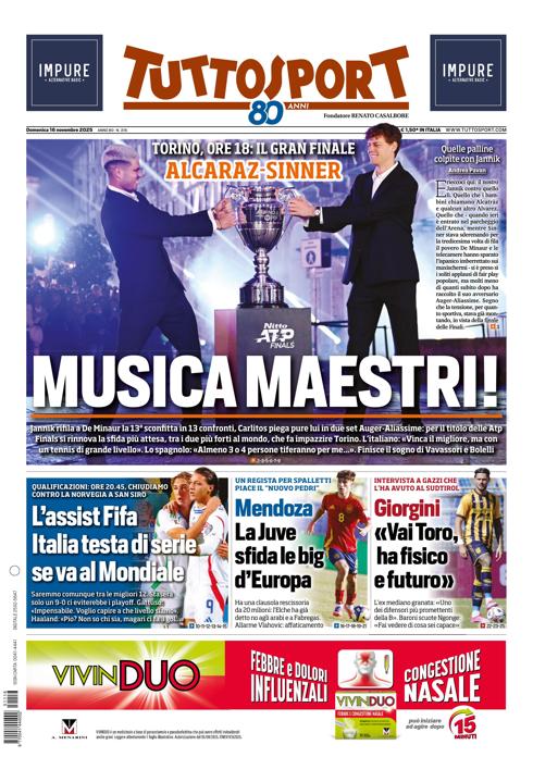 Tuttosport - Nazionale - 7 Giorni