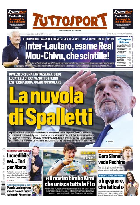Tuttosport - Nazionale - 7 Giorni