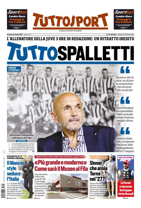Tuttosport - Nazionale - 7 Giorni