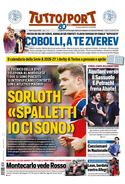 Tuttosport - Nazionale - 7 Giorni