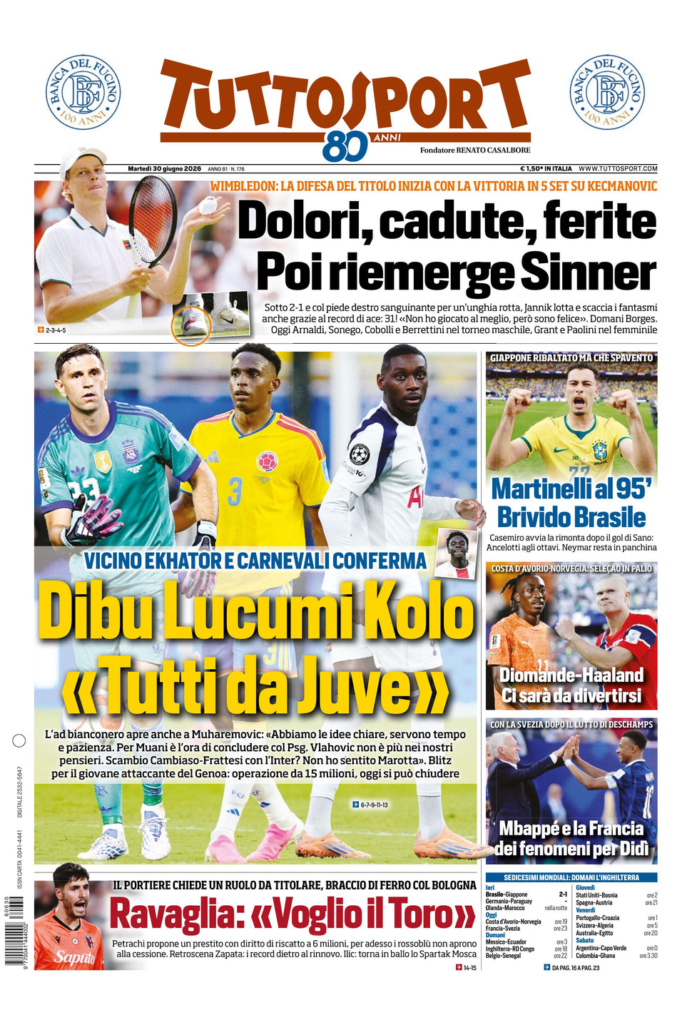 Nuovo TuttoSport - Nazionale - 30 Giorni bundle Full