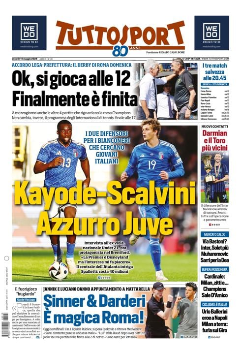 Tuttosport - Nazionale - 7 Giorni