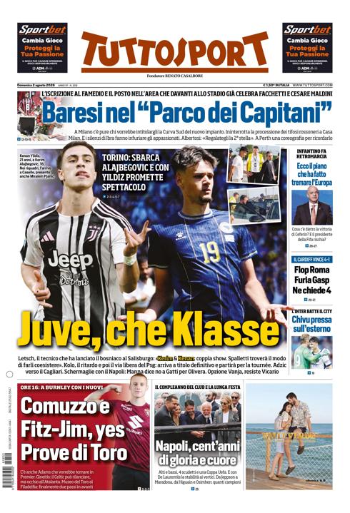 Tuttosport - Nazionale - 7 Giorni