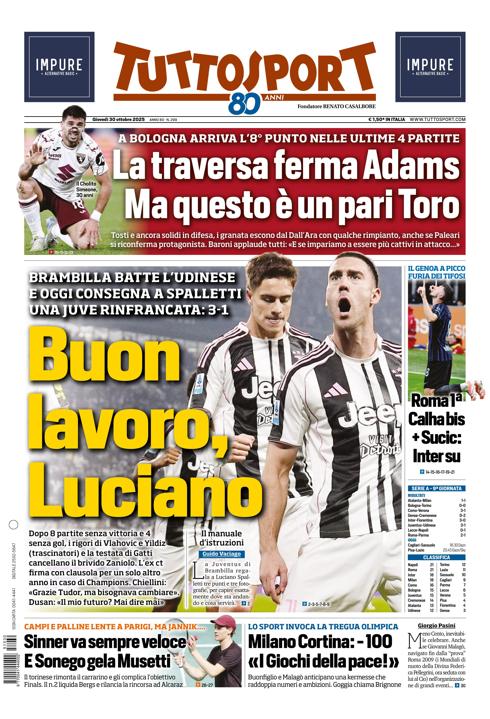 Tuttosport - Nazionale - 7 Giorni