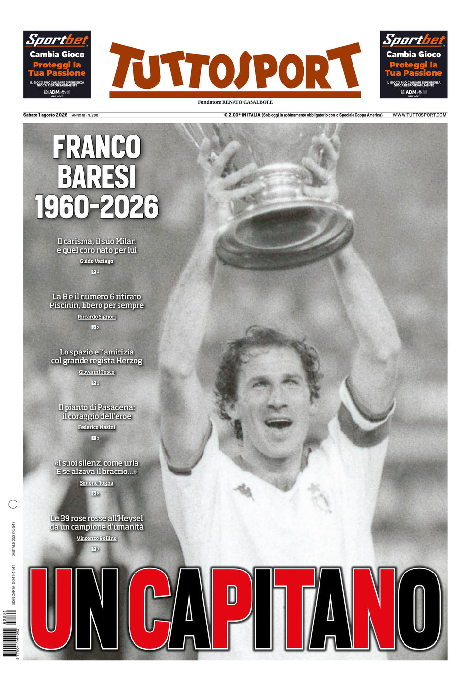 Nuovo TuttoSport - Nazionale - 30 Giorni bundle Full