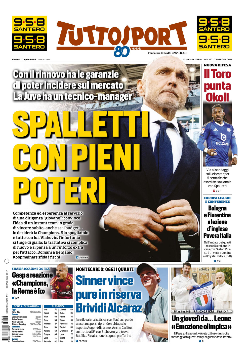 Nuovo TuttoSport - Nazionale - 30 Giorni bundle Full