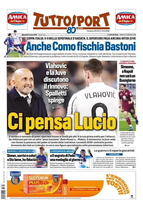 Tuttosport - Nazionale - 7 Giorni