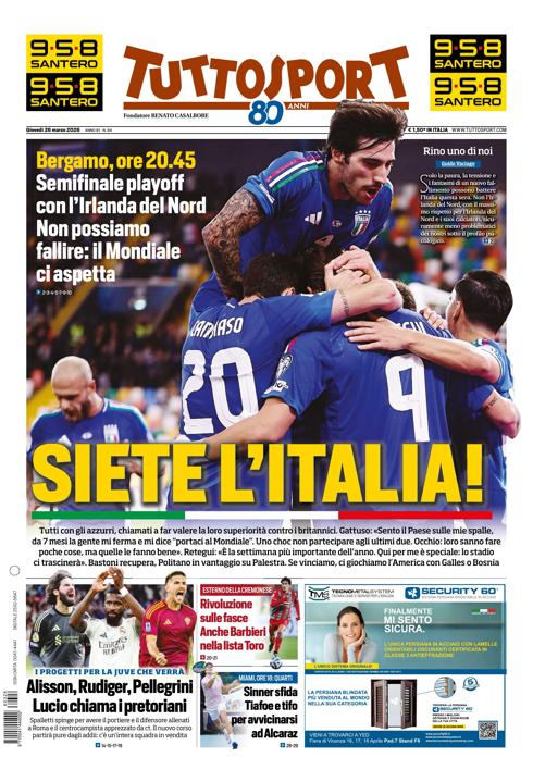 Tuttosport - Nazionale - 7 Giorni